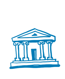 Illustration eines Parlamentsgebäudes – Rechtsgrundlagen